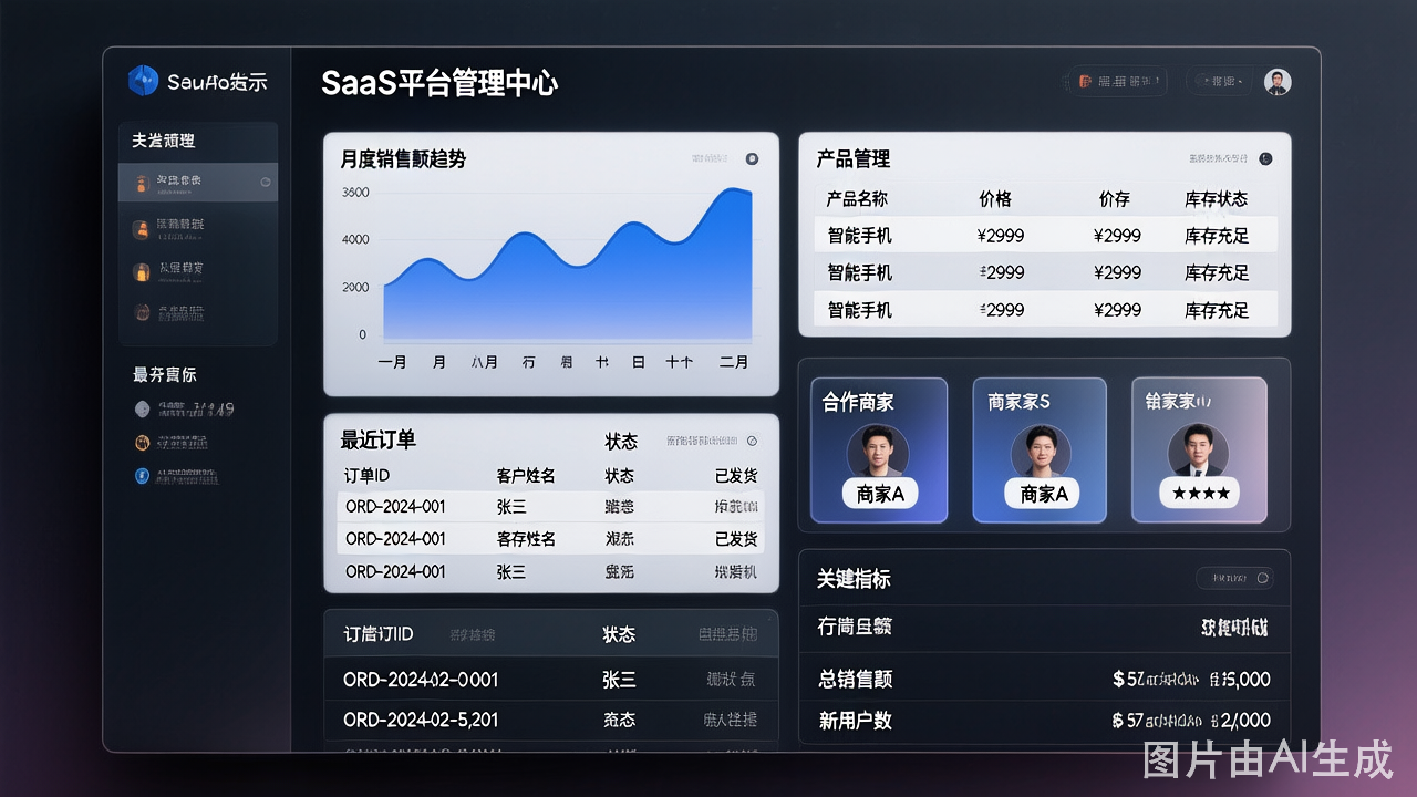 电商SaaS多商户平台